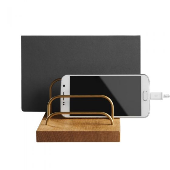 dot aarhus BRASS-DOCK iPad Tablet Mobil Eg Messing