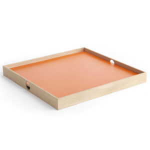 Flip Tray bakke i orange og grå 40 x 40 cm fra The Oak Men