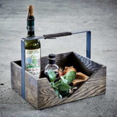 Carrie opbevaringskasse i røget egetræ fra The Oak Men