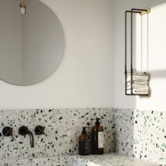 Toiletrulleholder Bathroom Rack fra by Wirth i natur egetræ