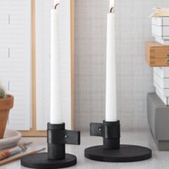 Bright Light sort lysestage fra by Wirth